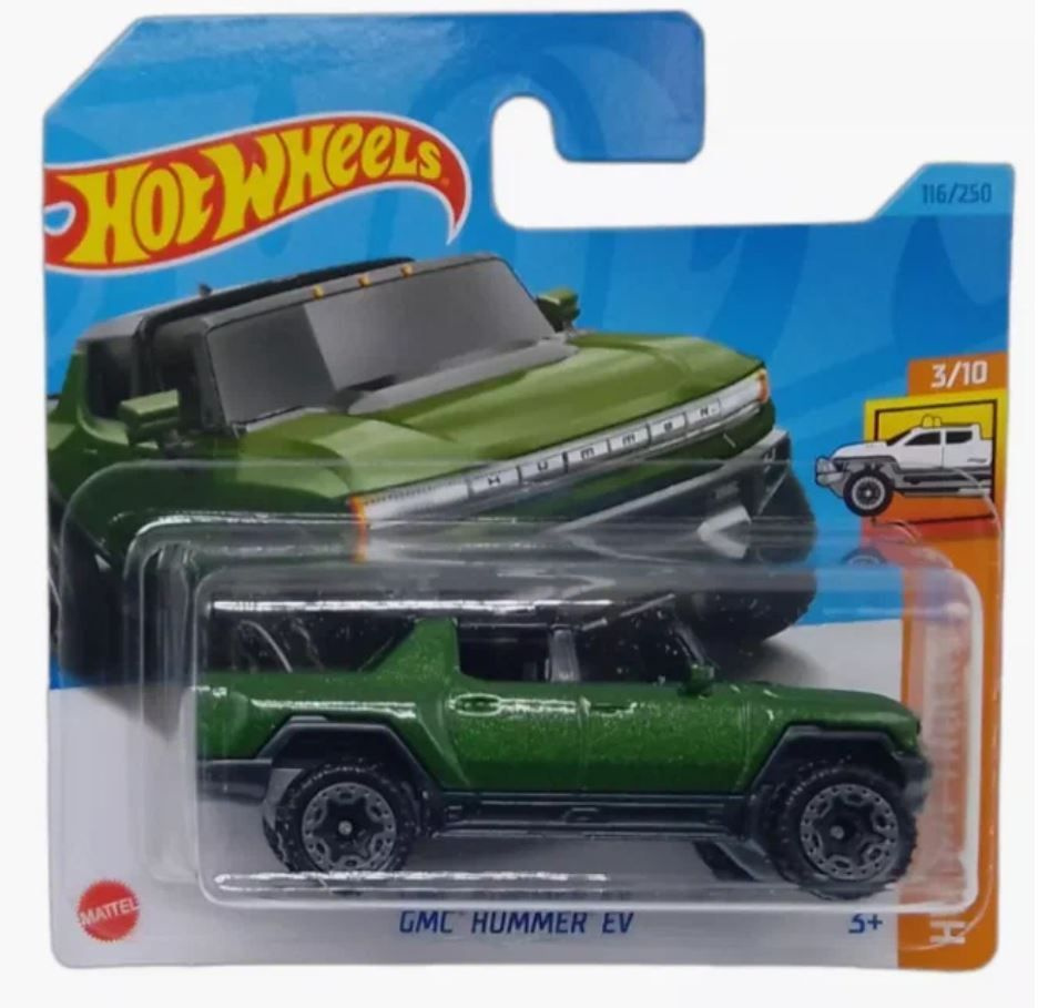 Машинка Hot Wheels Gmc hummer ev / HW HOT TRUCKS / Хот Вилс Джип #1