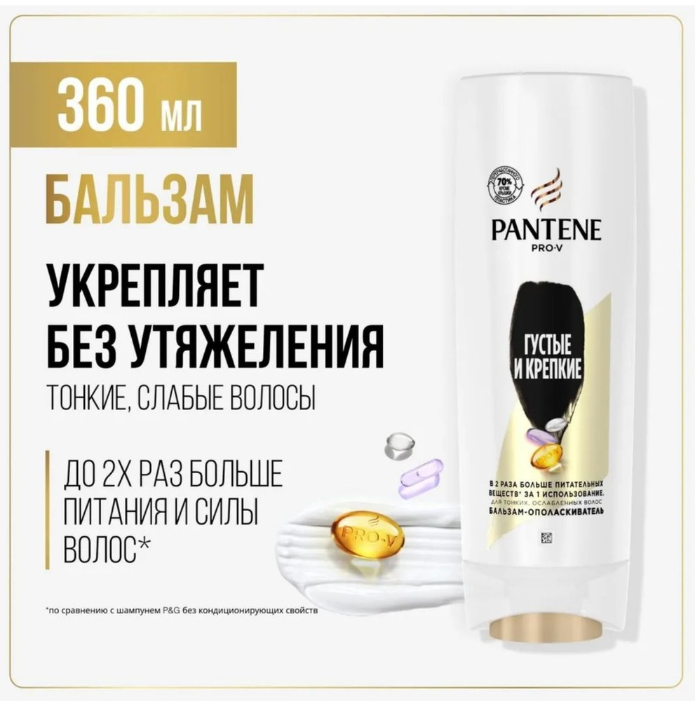 PANTENE Бальзам для волос, 360.0 мл #1