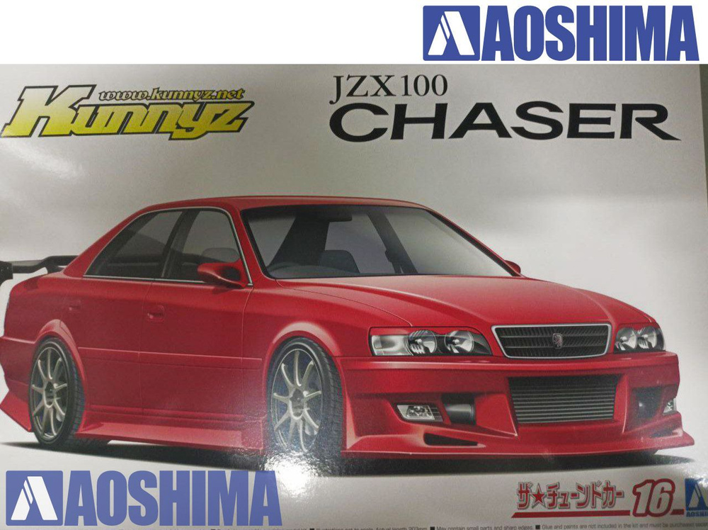 Сборная модель 1/24 Toyota Chaser V '98 Kunny'z JZX100 #1