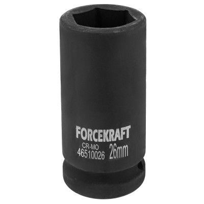 Головка ударная глубокая 3/4", 26мм (6-гранная) FORCEKRAFT #1