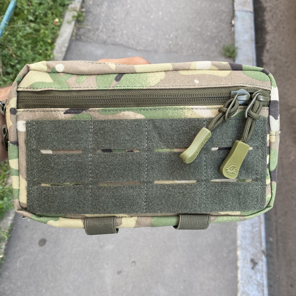 Подсумок тактический Molle, напашный подсумок утилитарный, водонепроницаемая сумка на ремень S7012 мультикам #1