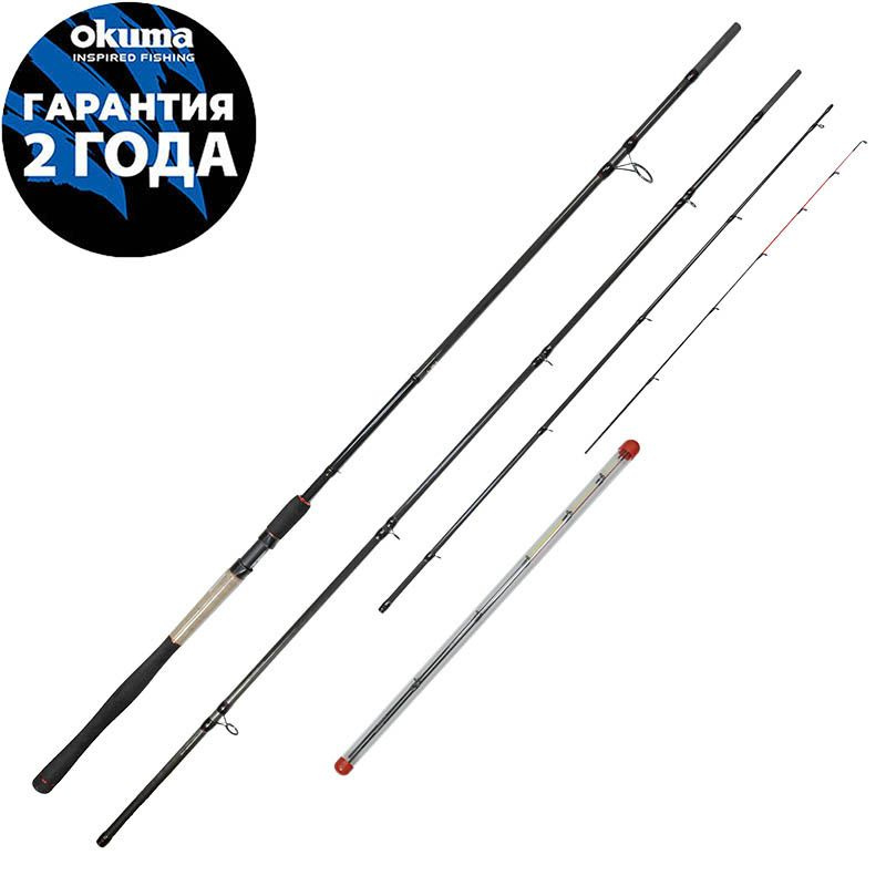 Удилище OKUMA Custom Black Feeder 12' 360см 60-120гр. 3сек #1