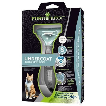 Furminator S short hair для маленьких кошек c короткой шерстью #1