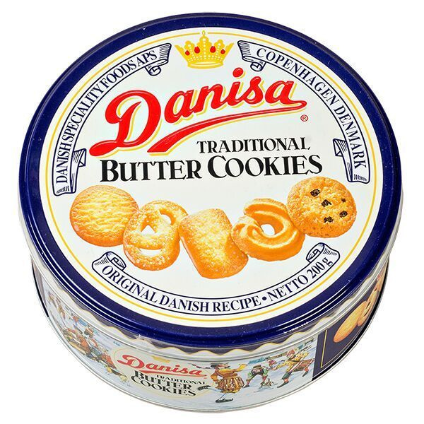 Датское печенье сдобное Danisa Butter Cookies (Дания) 200 гр. #1