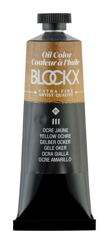 Краска масляная Blockx, Охра желтая / Yellow Ochre 35мл #1