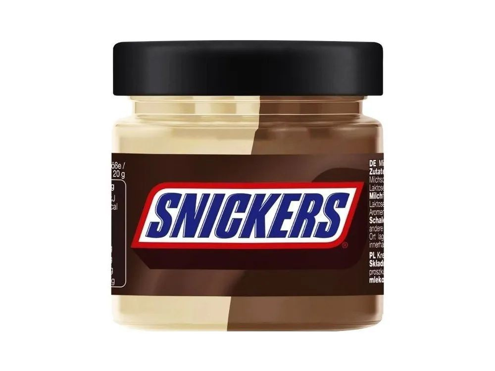 Шоколадная паста SNICKERS (Великобритания) 200 гр. #1