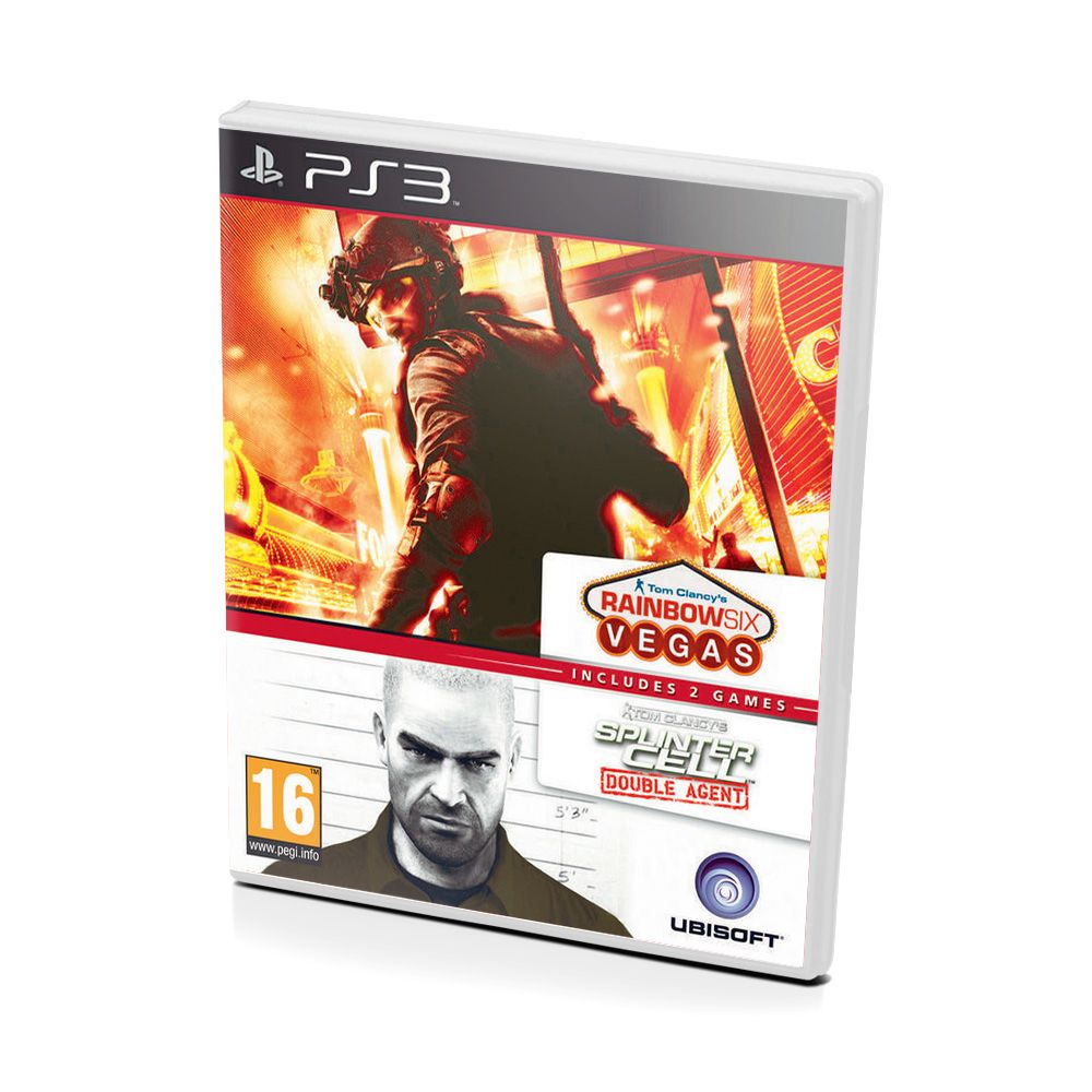 Игра Tom Clancys Splinter Cell Double Agent & Rainbow Six Vegas (PlayStation 3, Английская версия)  #1