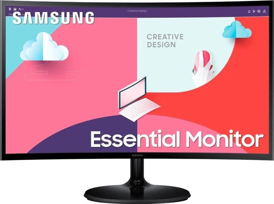 Samsung 23.8" Монитор S24C360EAI, черный #1