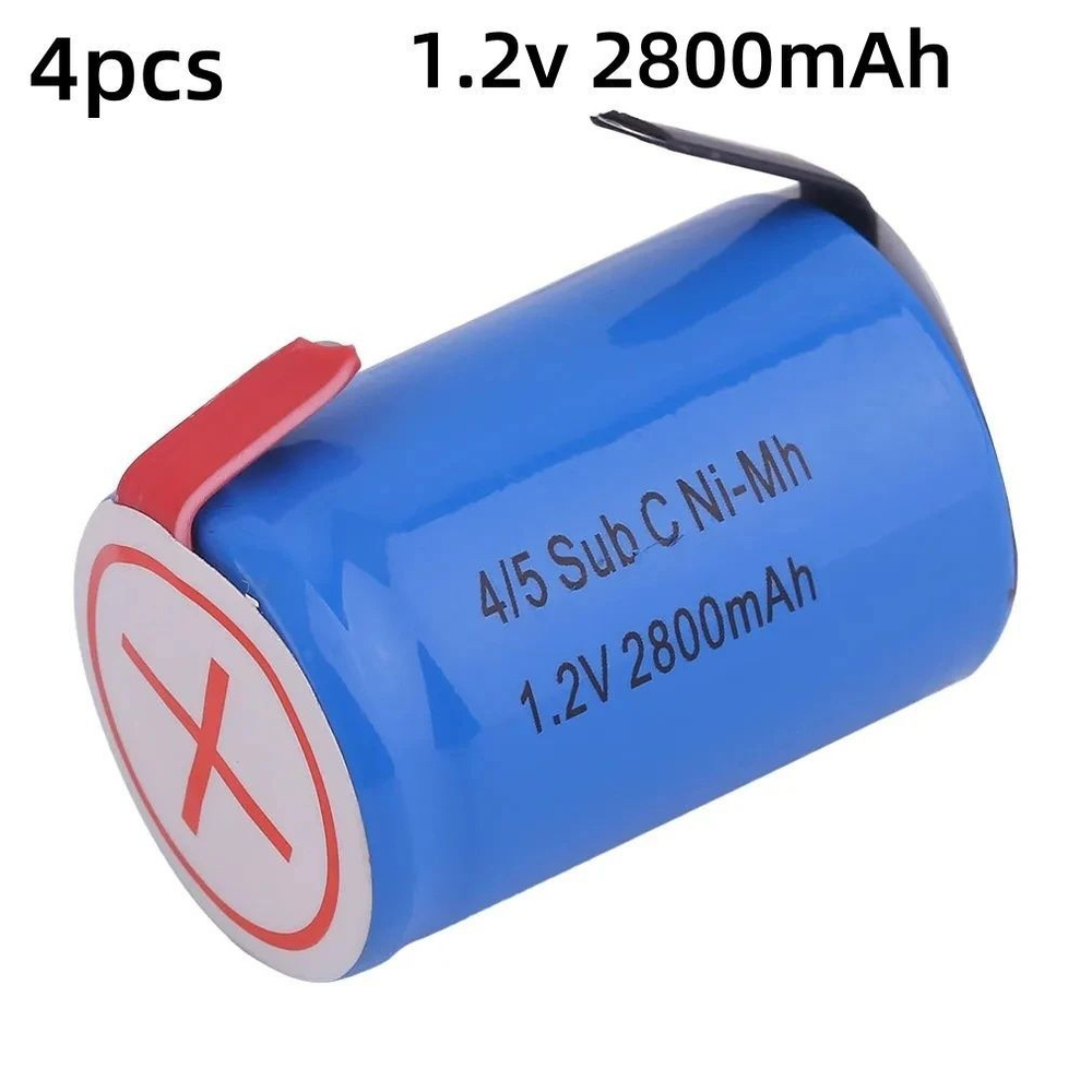 Новый высококачественный 4 / 5SC SC Sub - C литиевый аккумулятор 1.2V 2800Mah Заряженный никель - водородный #1