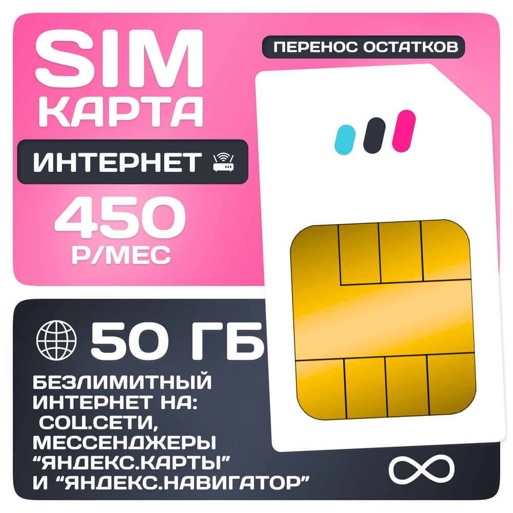 SIM-карта 50 ГБ. непубличный тариф для модема, роутера, смартфона, модема, планшета, камеры видеонаблюдения #1