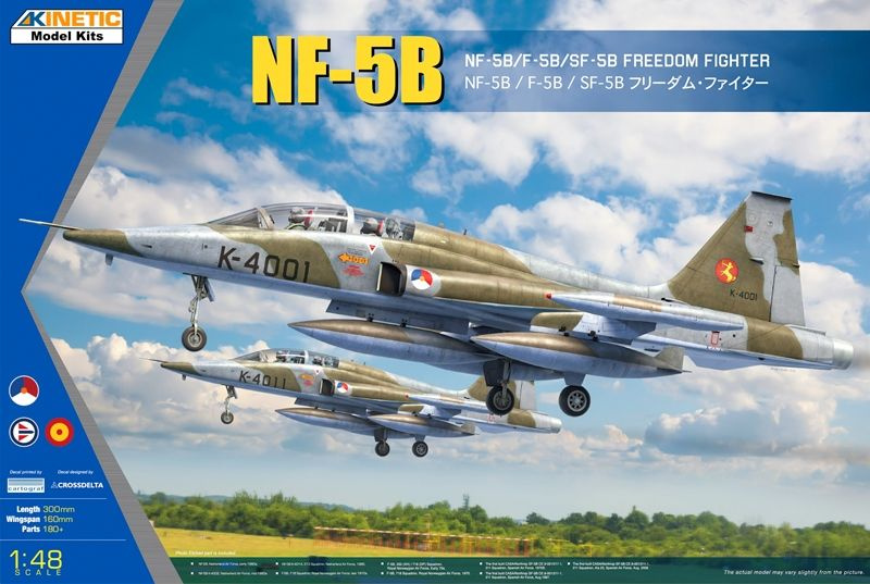 Сборная модель 1/48 F-5B Freedom Fighter II (Kinetic Model Kits) #1