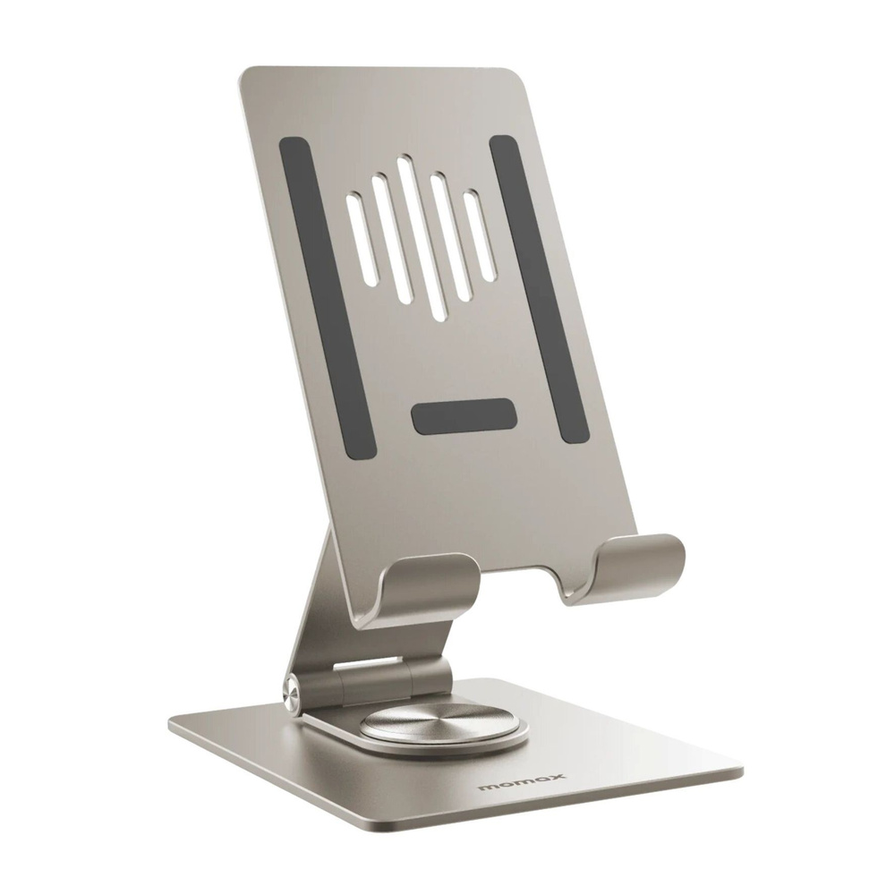 Подставка для телефона / планшета алюминиевая многофункциональная Momax Rotable Phone & Tablet Stand #1