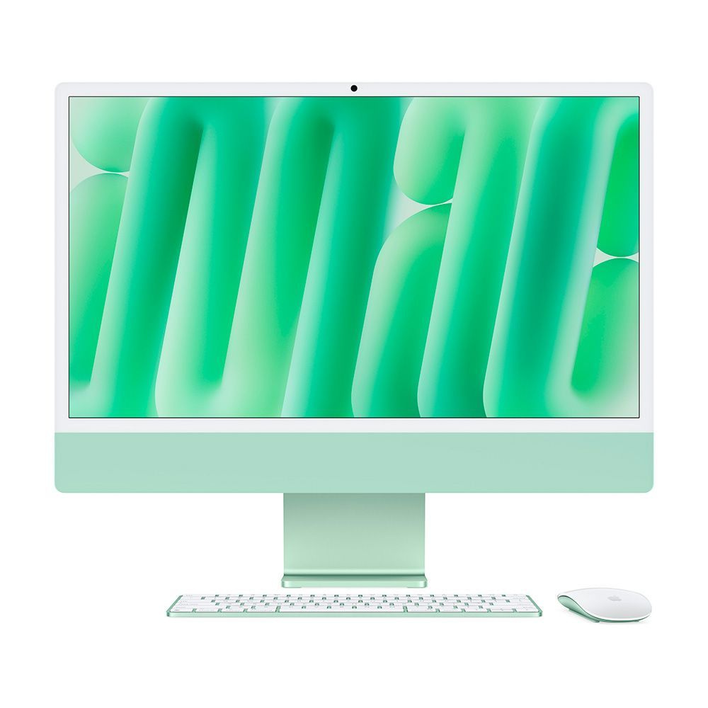 Apple 24" Моноблок Apple iMac 24 М4 2024 (Apple M4, RAM 16 ГБ, SSD 512 ГБ, , светло-зеленый  #1