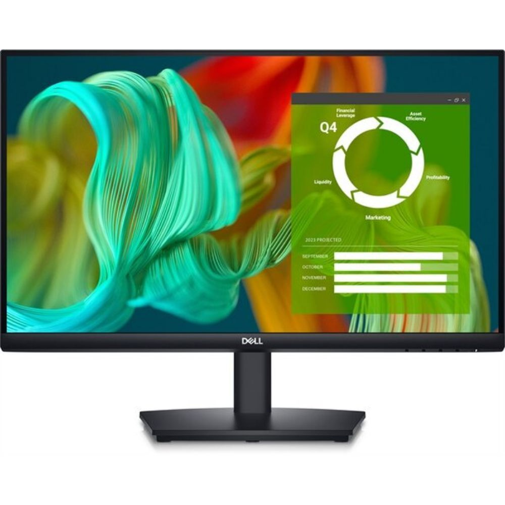 Dell 23.8" Монитор E2424HS VA, 1920x1080 (16:9), 250кд/м2, 5 мс, 178°/178°, VGA, HDMI, DisplayPort, черный #1