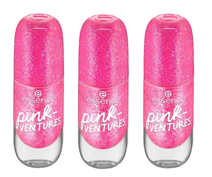 Essence Лак для ногтей Gel Nail Colour, тон 07 pink-VENTURES, 8 мл, 3 шт #1