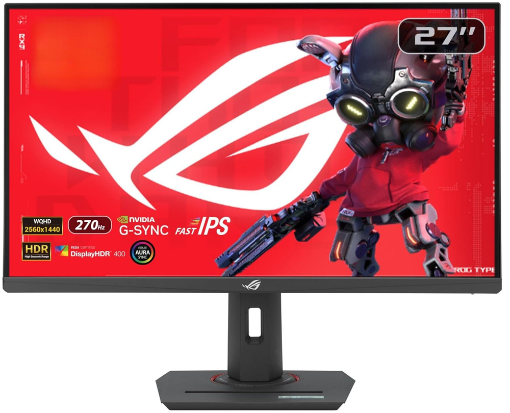 ASUS 27" Монитор Игровой Rog strix xg27acmg 2K , 270hz, черный #1