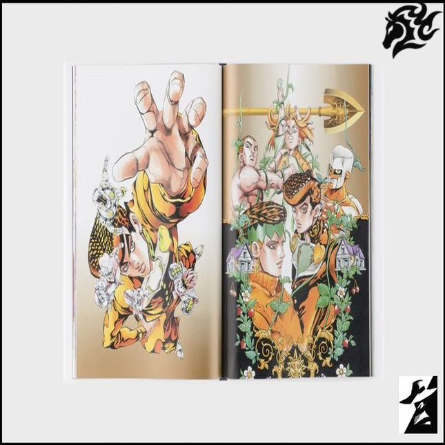 JOJO A-GO!GO! Артбук по вселенной JoJos Bizarre Adventure | JOJO A-GO!GO!: JoJo's Bizarre Adventure Art Book - Ozon image 3
