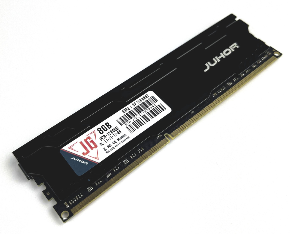 JUHOR Оперативная память JUHOR 8Гб DDR3 1600MHZ PC3-12800U 1x8 ГБ (jg23110042) #1