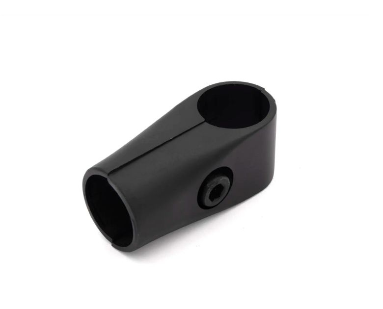 Соединитель Т-образный для 2-х труб30x15 мм, цвет черный #1