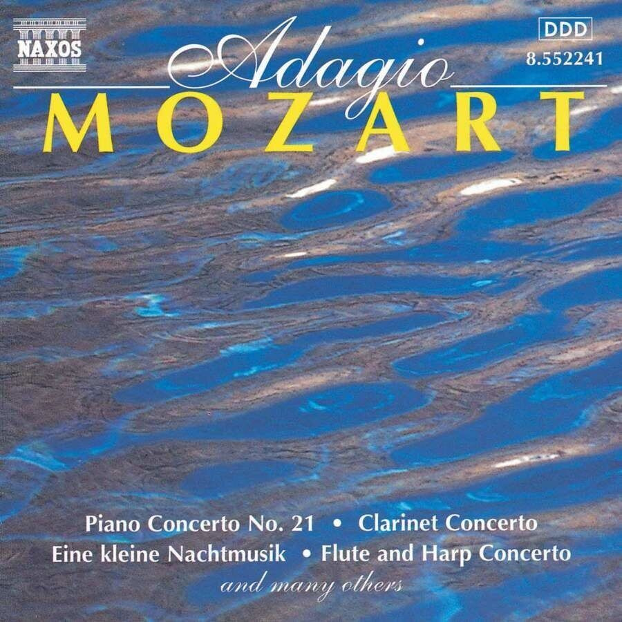 Mozart - Adagio (Сборник )Piano Concerto/Divertimento /Serenade- < Naxos CD Германия (Компакт-диск 1шт) #1