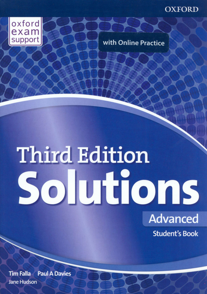 Solutions. Third Edition. Advanced. Students Book and Online Practice Pack / Учебник | Hudson Janet, #1