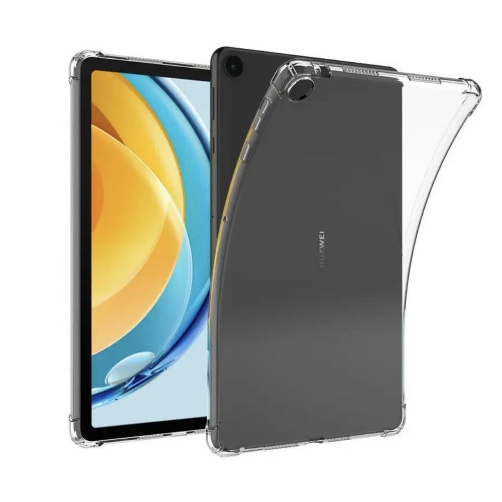 Чехол прозрачный, силиконовый c усиленными углами для планшета Huawei MatePad SE  #1