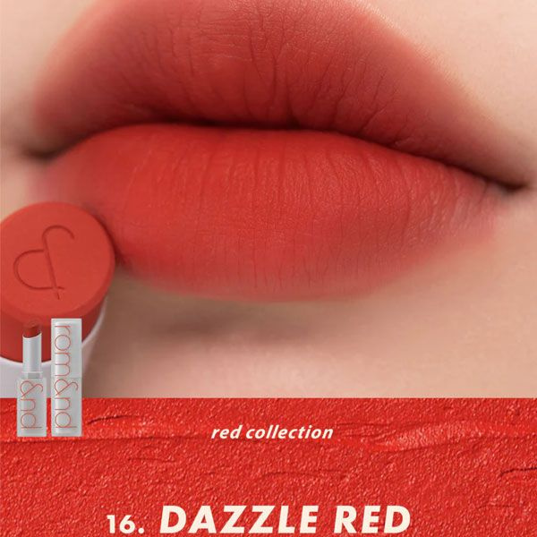 Rom&Nd zero matte lipstick Помада для губ матовая #1