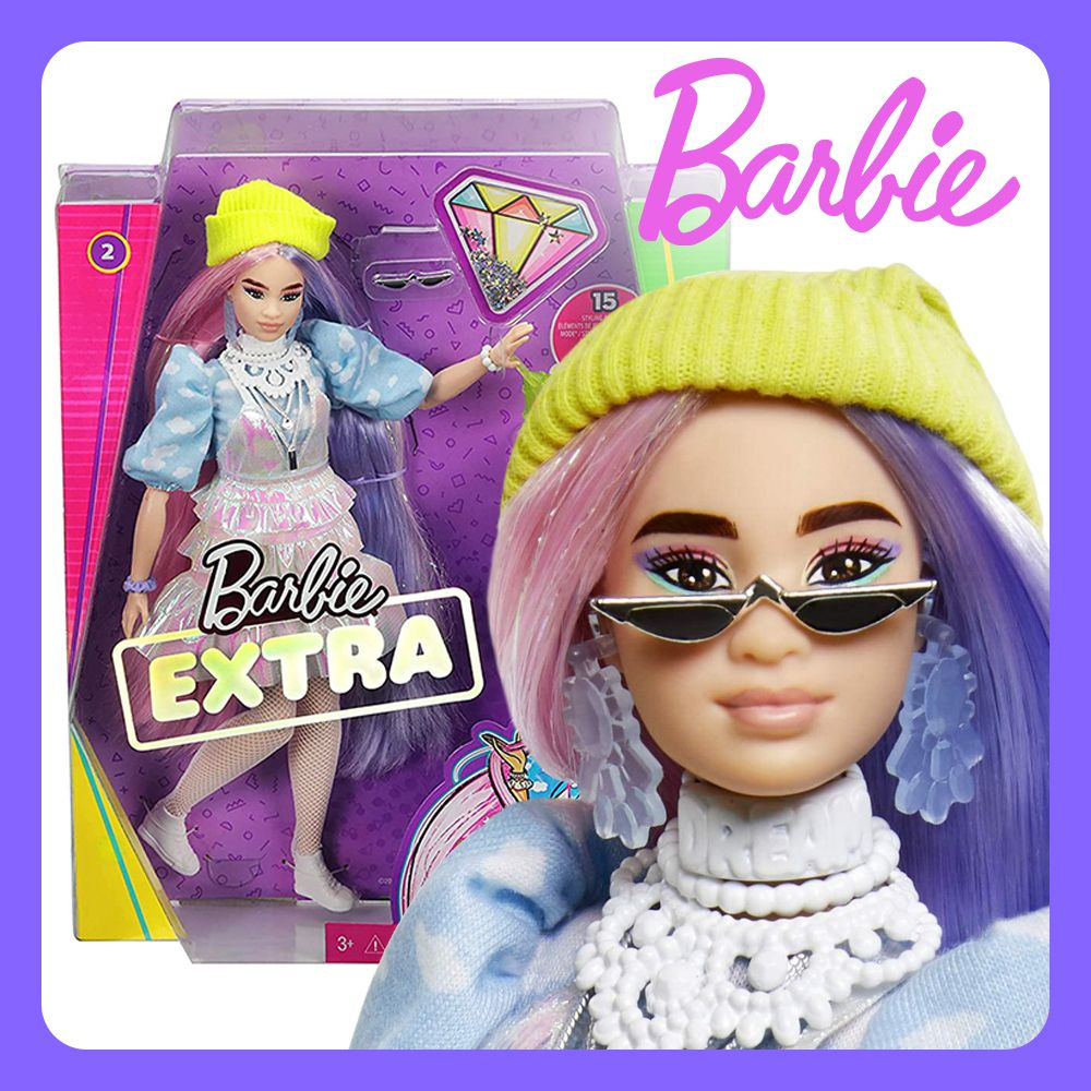 Кукла Барби Экстра Леа (Barbie Extra Curvy Doll Candy Queen Lea) #1