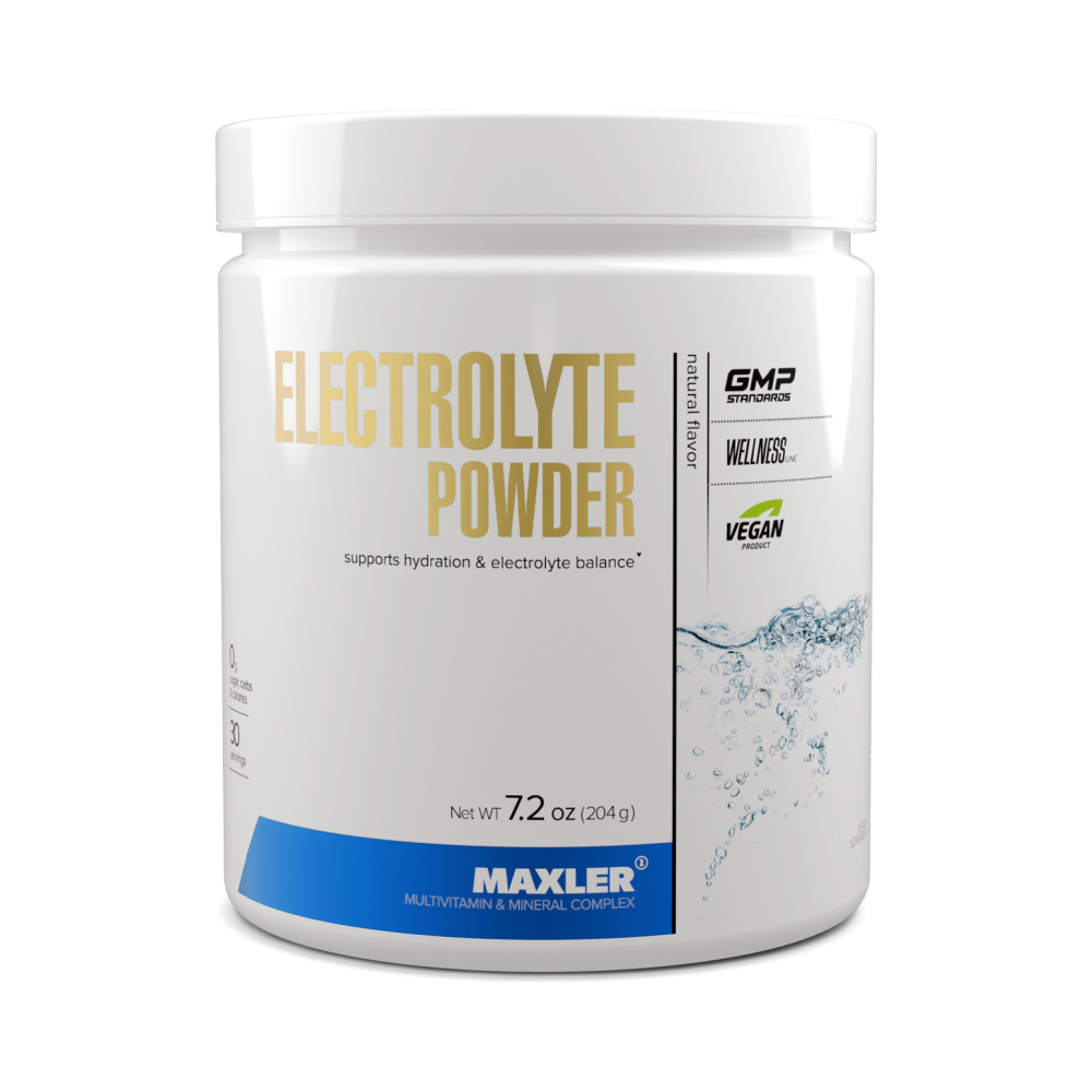 Электролиты Maxler Electrolyte Powder 204г Натуральный #1