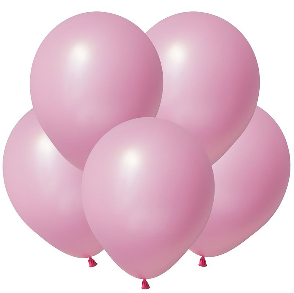 Воздушные шары 100 шт. / Розовый, Пастель / 12,5 см #1
