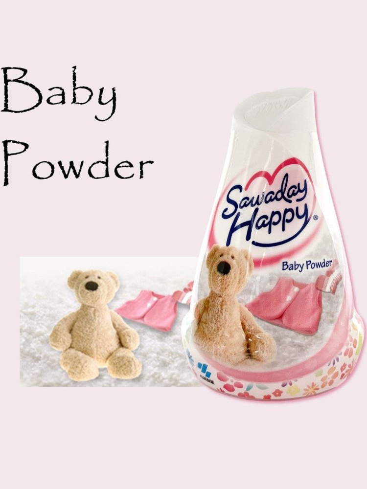 Освежитель воздуха для комнаты KOBAYASHI Sawaday Happy Parfum Happy Baby Powder с ароматом детской присыпки, #1