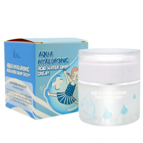 Крем для лица увлажняющий с гиалуроновой кислотой Elizavecca Aqua Hyaluronic Acid Water Drop Cream, 50мл #1