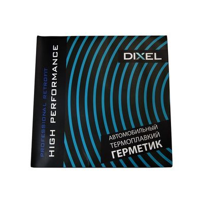 Герметик для фар DIXEL HOT 9.5 mm*4.57M Черный #1