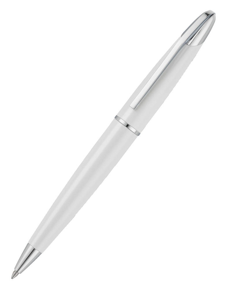 Шариковая ручка Colibri Equinox White Lacquer Chrome Plated (CB BP-100D003) #1