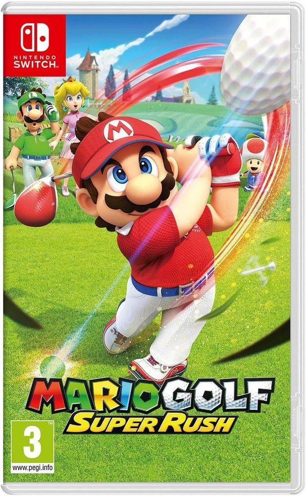 Игра Mario Golf: Super Rush (Nintendo Switch, Русские субтитры) #1