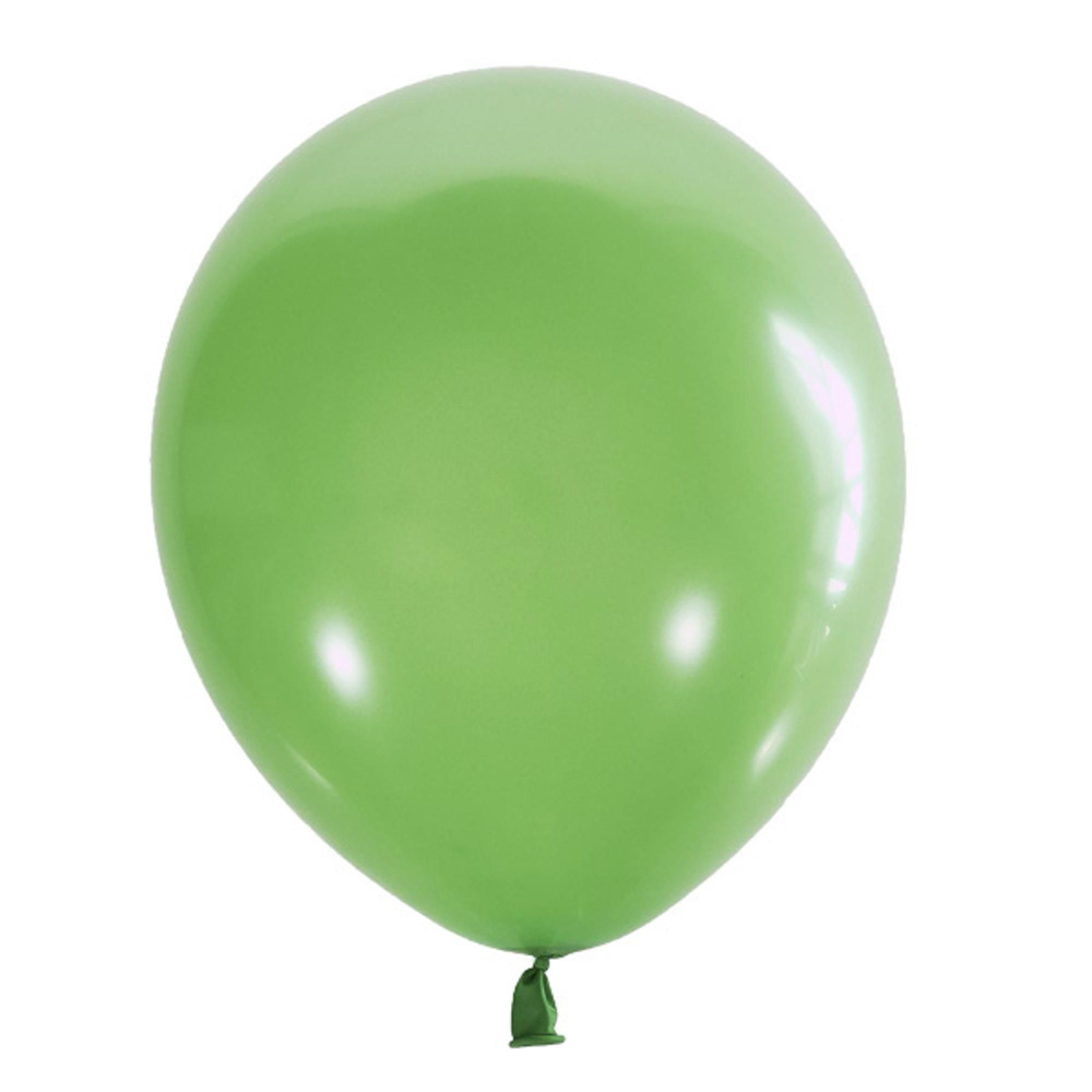 Воздушный шар 9"/23см Декоратор LIME GREEN 065 100шт #1
