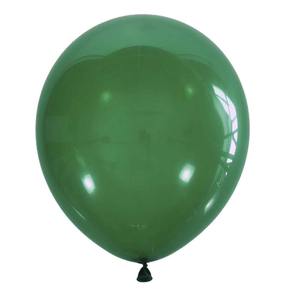 Воздушный шар 9"/23см Декоратор EMERALD GREEN 055 100шт #1