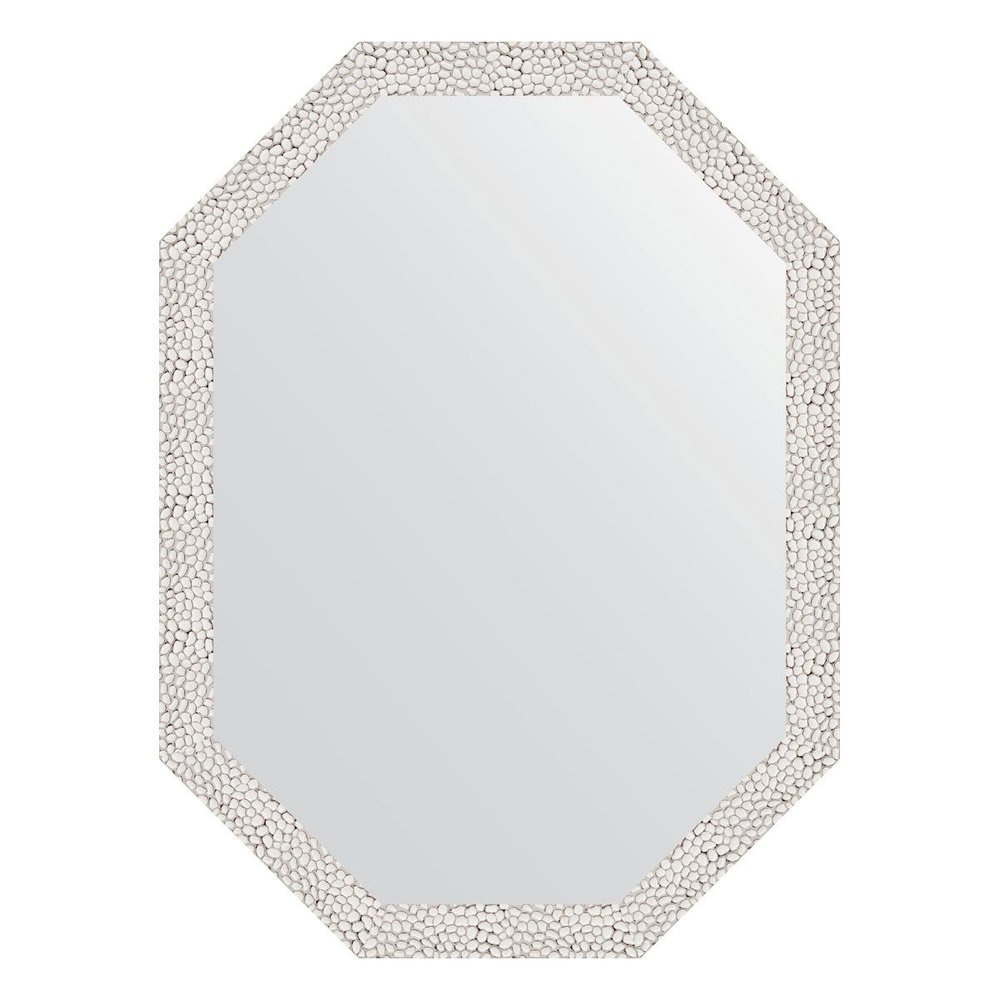 Зеркало в багетной раме Evoform чеканка белая 46 мм 58x78 см BY 7003  #1