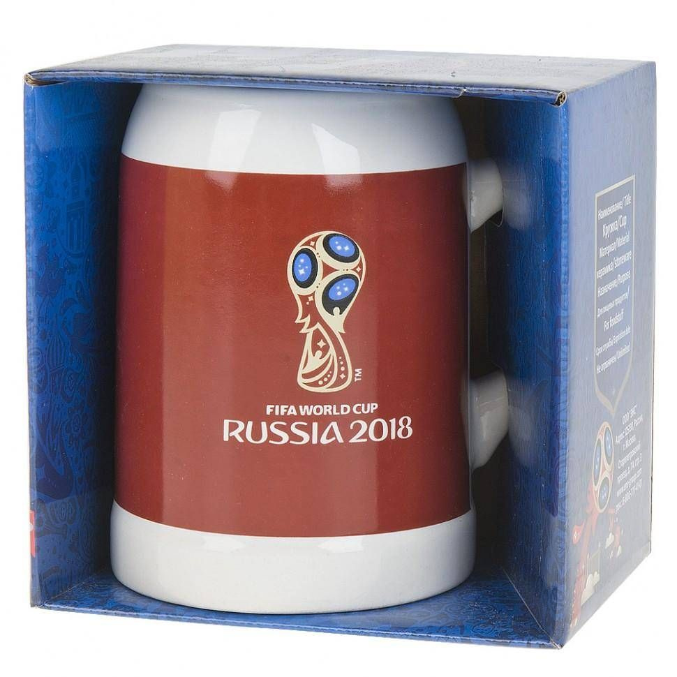 2018 FIFA World Cup Russia Кружка пивная для пива "FIFA 2018", 500 мл, 1 шт #1