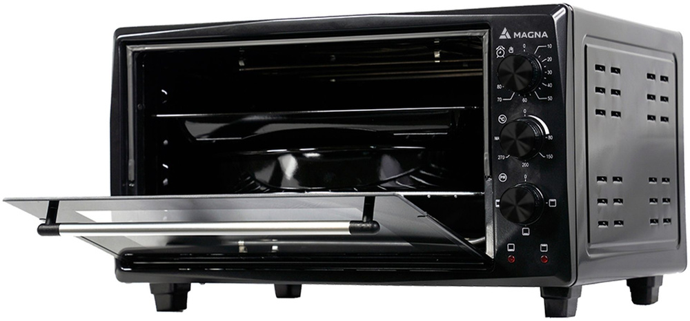 MAGNA Мини-печь Настольная электропечь, минипечка, духовка, бытовая техника , техника для кухни ,, черный #1