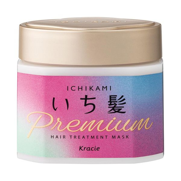 KRACIE Ichikami Premium Hair Treatment Mask Маска для защиты и восстановления волос, на основе масел #1