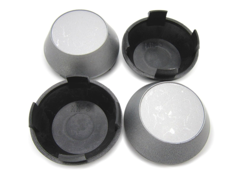 Колпачки заглушки на литые диски КК-3 60/56/10 мм, комплект 4 шт.  #1