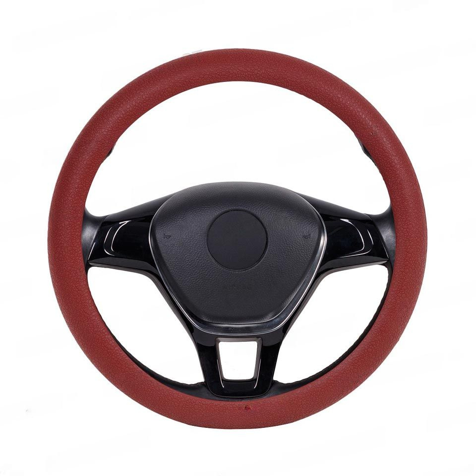 Оплетка, чехол (накидка) на руль Шевроле Орландо (2010 - 2018) компактвэн / Chevrolet Orlando, силикон, #1