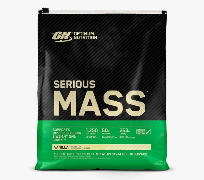 Serious Mass Optimum Nutrition (5440 гр) Ванильный #1