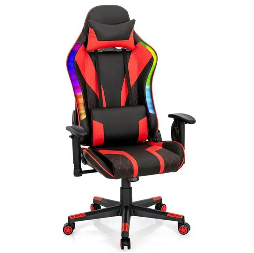 CyberZone Игровое компьютерное кресло, красный с черным 21 #1