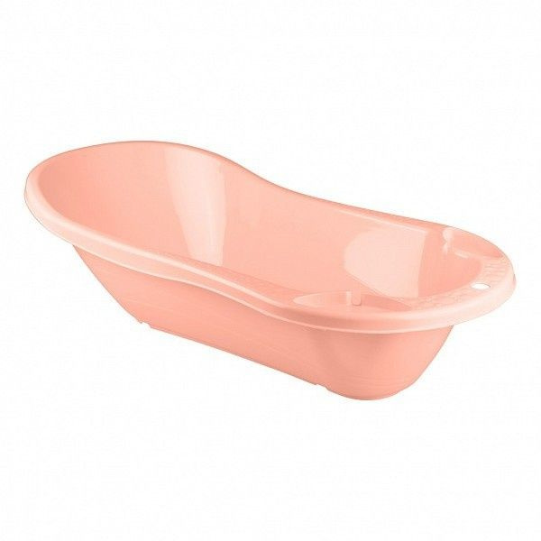 Детская ванна Полимербыт Светло-розовая, с клапаном для слива (431301333)  #1