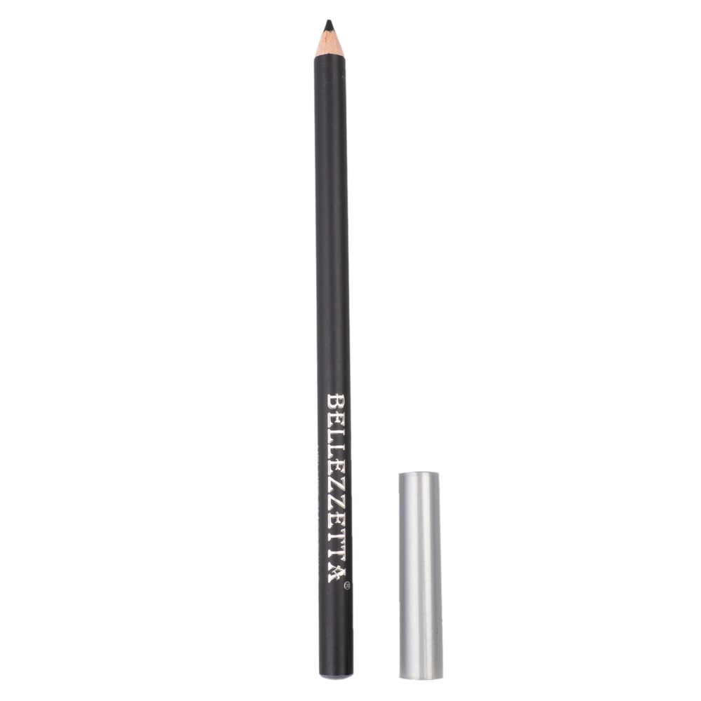BELLEZZETTA VELVET SMOOTHING карандаш для глаз черный, водостойкий, мягкий, восковой, контурный для макияжа, #1