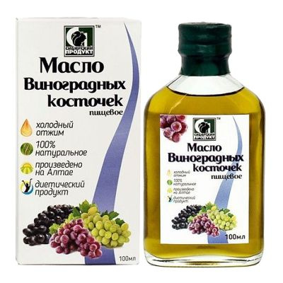 Масло виноградной косточки, 100 мл. нерафинированное, Сибирский продукт  #1