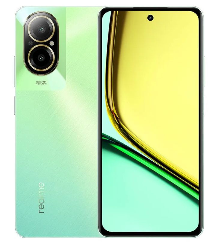 realme Смартфон С67 6/128 ГБ, зеленый #1