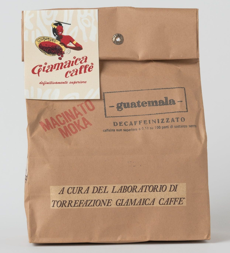 Кофе в зернах Giamaica Caffe "Decaffeinizzato Guatemala", 250 гр. #1